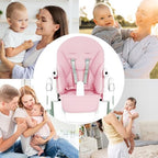 Baby High Chair Cover, PU Leather, Soft Padding, Highchair Seat Cushion - Image 3