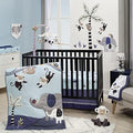Lambs & Ivy Jungle Party 3-Piece Elephant/Monkey Baby Crib Bedding Set by LambsIvy