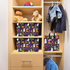 Rec Halloween Ghost Storage Basket Box Hamper Collapsible Organizer Bin Gift - Image 5