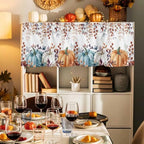 Fall Thanksgiving Kitchen Curtains Valances - Image 5