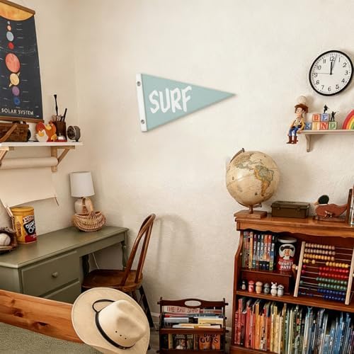 Surf Decor, Pray for Surf Pennant Felt Banners Flags - Image 3