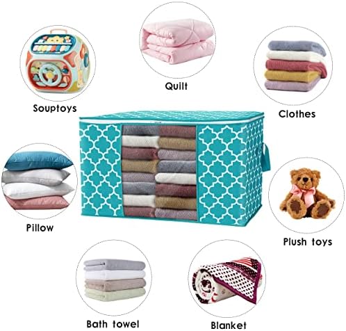 Storage Bags 100L 8 Pack Clothes Organization and Storage Containers - Image 4