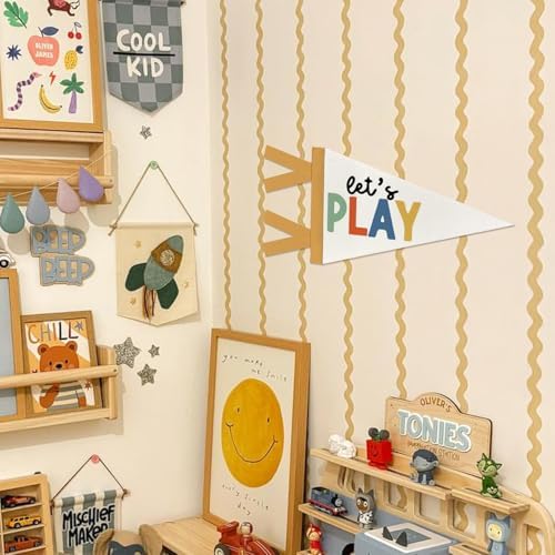 Kids Nursery Toddler Room Wall Decor Playroom Pennant Banner Flags - Image 5