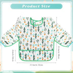 Tarpop Long Sleeve Bibs, Infant Smocks Bulk - Image 2