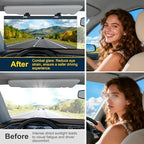 Veharvim Sun Visor Extender for Car, Visor Extender Attachment for Car - Image 2