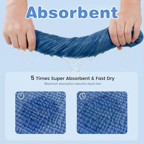 Muslin Hooded Baby Towels 2 Pack, 100% Cotton Baby Bath Towels - Image 7