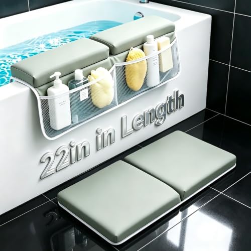 Baby Bath Kneeler and Elbow Rest Pad Set, Extra Large Memory Foam Kneeling Pad by Unknown