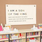 Lacama Christian Wall Decor for Boys Room, Baby Boys Nursery Decor, Bible Verse - Image 4
