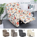 Recliner Chair Covers 4-Pieces Recliner Slipcovers Lazy Boy Chair Covers - Image 4