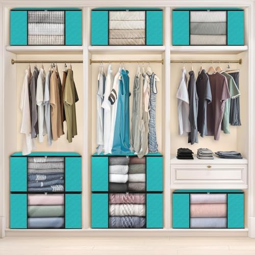 Fab totes 8 Pack Storage Bags for Clothes Blanket Storage Bins - Image 6