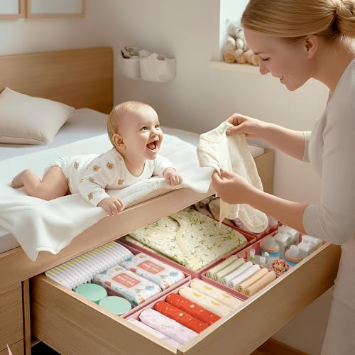 DIMJ Drawer Organizer Clothes - Image 3