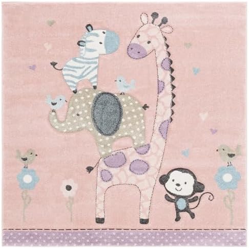 SAFAVIEH Carousel Kids Collection Area Rug - Image 3