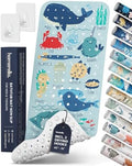 homerella Bathtub Mat Non Slip Kids 40x16 Baby Bath Mat Non Slip Anti Mold by Homerella