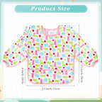 Tarpop Long Sleeve Bibs, Infant Smocks Bulk - Image 2