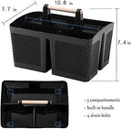 rejomiik Portable Shower Caddy Basket Plastic Cleaning Caddy Organizer Storage - Image 3