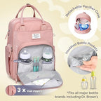 RUVALINO Diaper Bag Backpack, Maternity Baby Changing Bags - Image 2