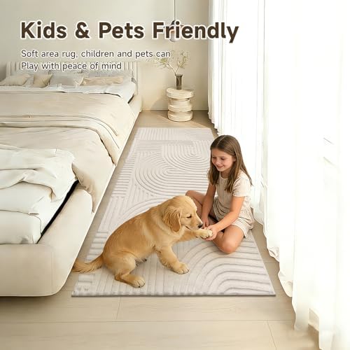 Pauwer 3x6 Area Rugs for Living Room, Modern Non Slip Washable Rug - Image 6