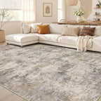Nakagishi Boho 6x9 Area Rug Living Room Rugs Machine Washable Brown Grey by NakagishiAreaRug