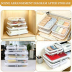 5-Pack Clear Hard Shell Zipper Case - Image 6