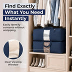 Soft Canvas Storage Bags with Zipper. Thick Breathable - Image 5