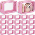 Hsei 20 Pcs Clear Makeup Bags Diaper Bag Organizer Travel Toiletry Bags by Hsei