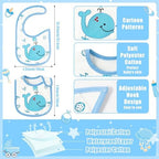 Cotton Waterproof Baby Bibs - Image 3