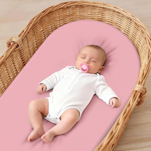 Baby Bassinet Sheets for Baby Boy Girls, Baby Delight, Angelbliss - Image 2
