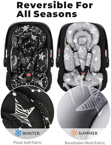 Tinlyfinly Infant Car Seat Insert - Image 5