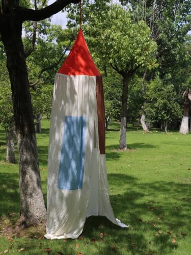 Kids Bed Canopy with Patch Soft Crib Tent Curtain Reading Nook Play Room - Image 3