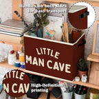 Little Man Cave Boys Storage Bins Box - Image 5