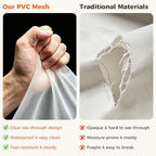 10Pcs Clear Storage Bags With Zippers & Handles Blanket Storage Bag - Image 6