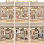 Closet System - 4.75-8FT Closet Organizer System - Image 5