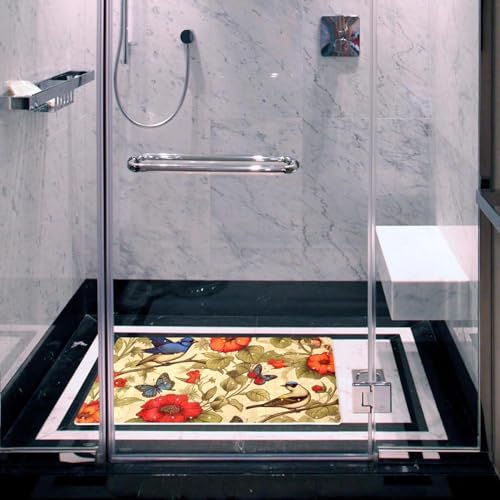 Non Slip Shower Mat Bathtub Mat 15.1x26.8 Inch, Quick Dry Bath Mat - Image 6