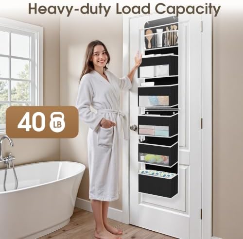 1Pack Over The Door Organizer Large Capacity Hanging Storage Room Organizer - Image 5