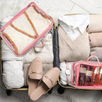 Hillban 6 Pcs Large Clear Packing Cubes - Image 6