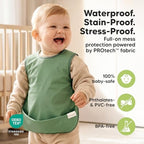 KeaBabies Waterproof Bibs for Baby Girl, 2-pk Lightweight - Image 4