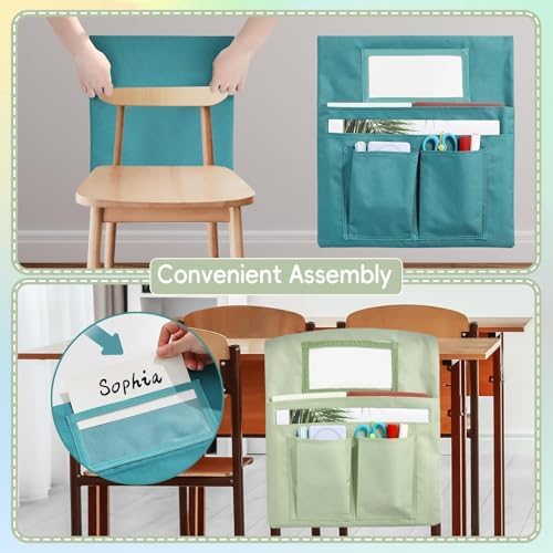 gisgfim 24 Pcs Small Chair Pockets - Image 5