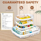 4 Pack Diaper Bag Organizer Pouches, Toiletry Bag - Image 3