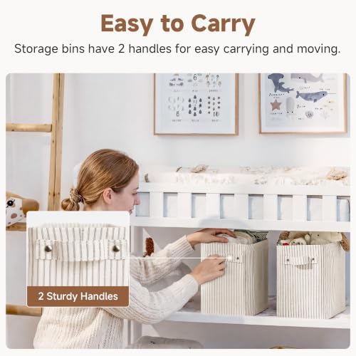 StorageWorks Narrow Storage Bins, Tall Storage Basket - Image 6