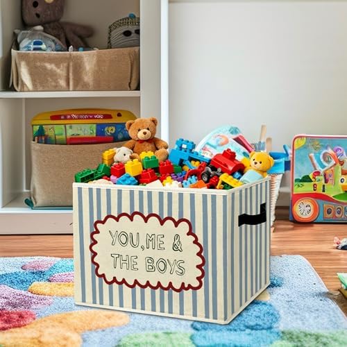 Rustic Boys Playroom Storage Bins & Boxes - Image 2