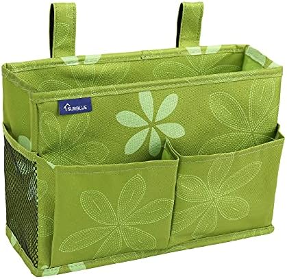 Surblue Bedside Caddy Hanging Bed Organizer Storage Bag Pocket by SURBLUE