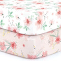 Pack n Play Stretchy Fitted Playard Sheet Set BROLEX 2 Pack Portable Mini Crib by BROLEX