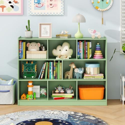 8 Cube Storage Organizer, Kids Cube Shelf Toy Storage by SPORFIT