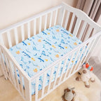 david's kids 3 Pack Mini Crib Sheets, Soft Breathable Premium Pack N Play Sheets - Image 4