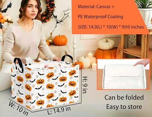 Large Halloween Themed Candy Gift Boo Basket - Image 2