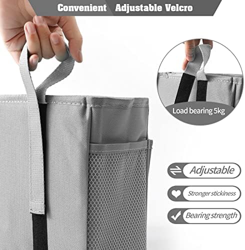 Bseash Bunk Bed Organizer, Bedside Caddy Hanging Bed Organizer Storage Bag - Image 4