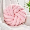 Uvvyui Knot Pillows, 14 Inch Decorative Throw Pillows Round Pillows Cushion by Uvvyui