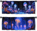 Forest Jellyfish Curtain Valance by Unknown