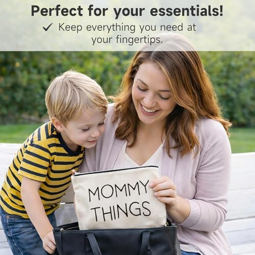 Mom & Baby Pouch Set, Diaper Bag Organizer Insert - Image 3