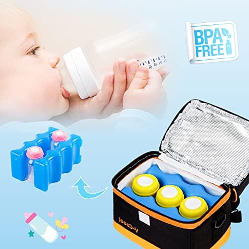 3 Pack Breastmilk Ice Pack, Reusable Ice Packs - Image 6
